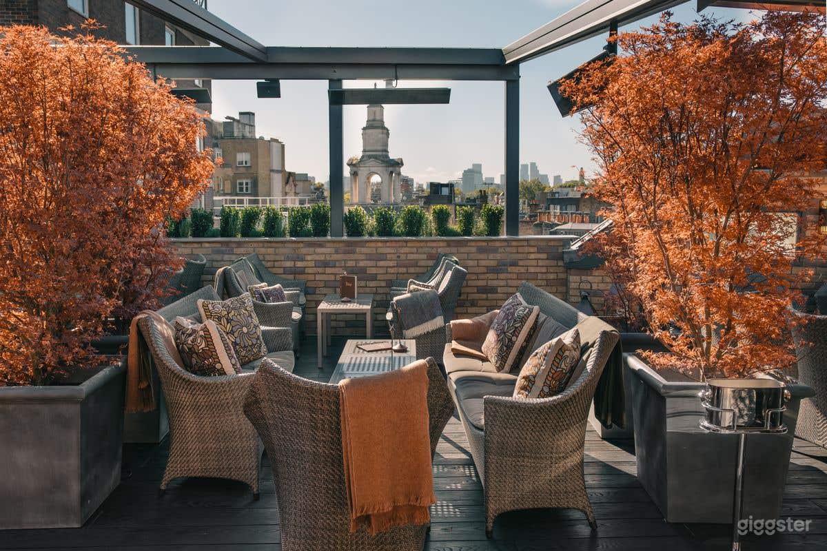 Lugar de lujo en la azotea con impresionantes vistas de Mayfair Foto 3