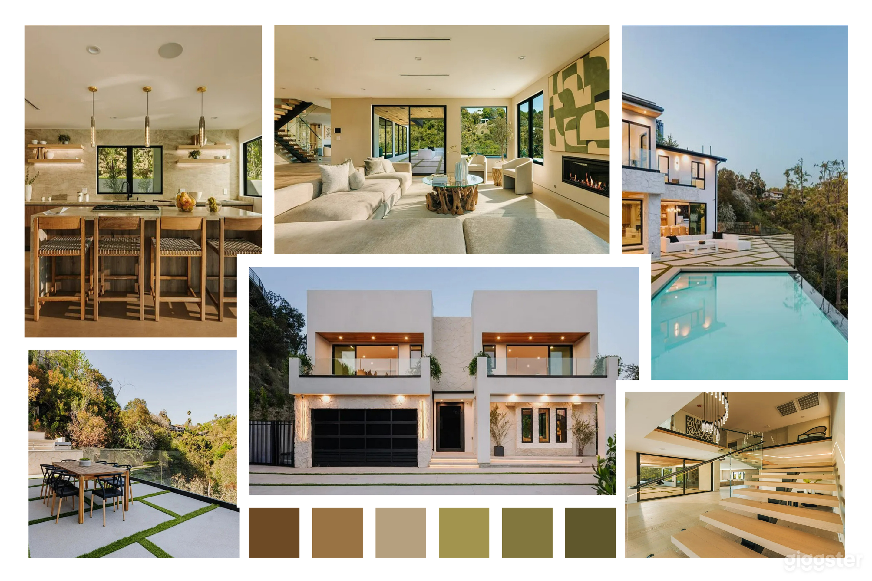 EARTH-TONED MODERN OASIS WITH SPA &amp; SPORT COURT Photo 1