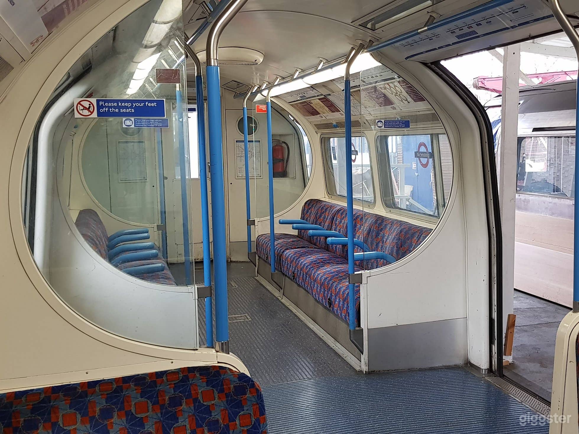 Original Tube Carriages in London Photo 1