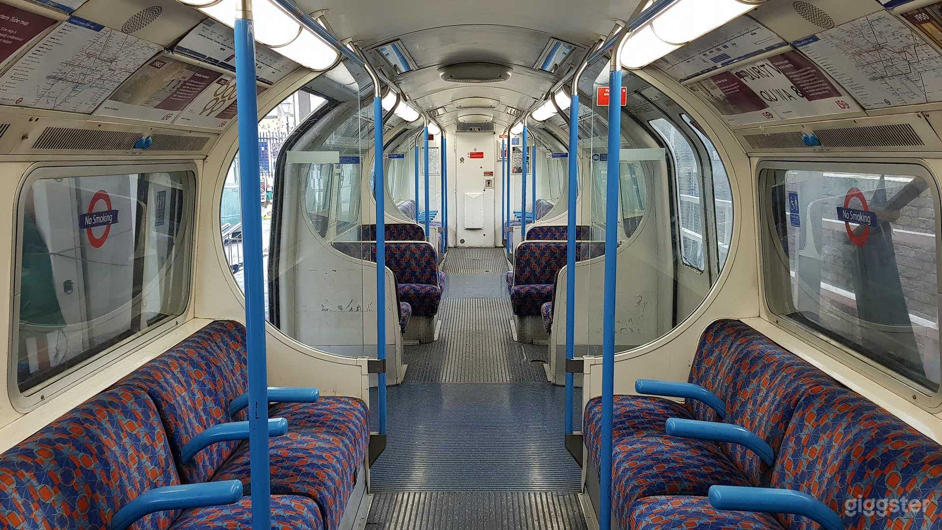 Original Tube Carriages in London Photo 3
