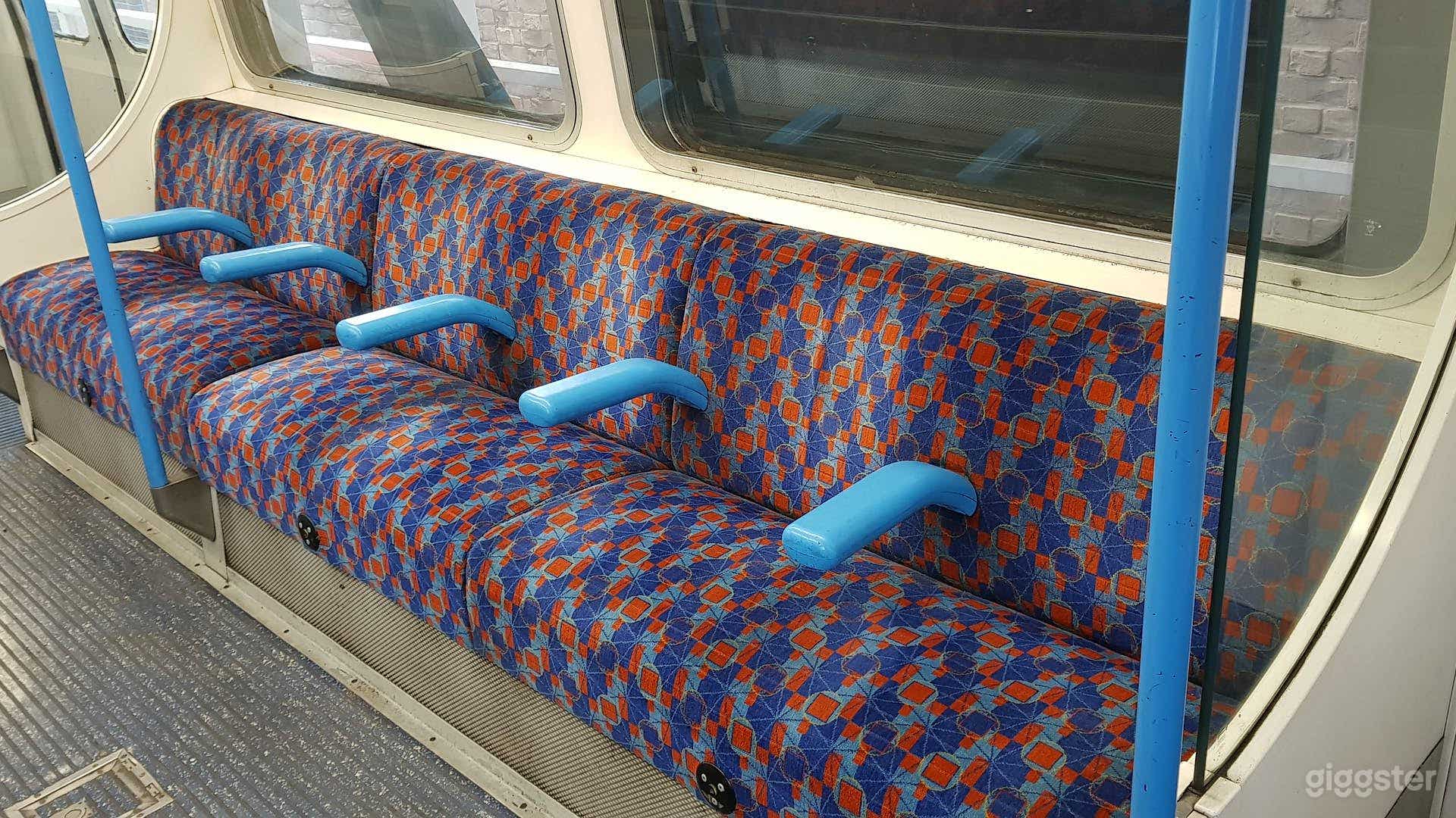 Original Tube Carriages in London Photo 2