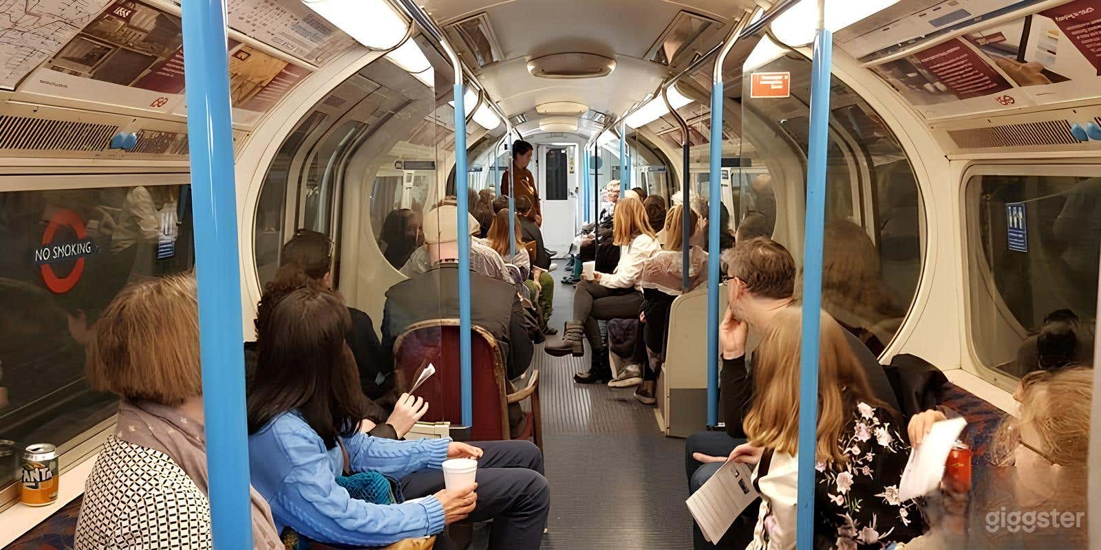 Original Tube Carriages in London Photo 4