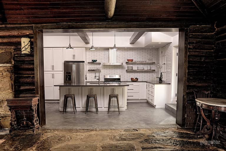  View to kitchen from great room 