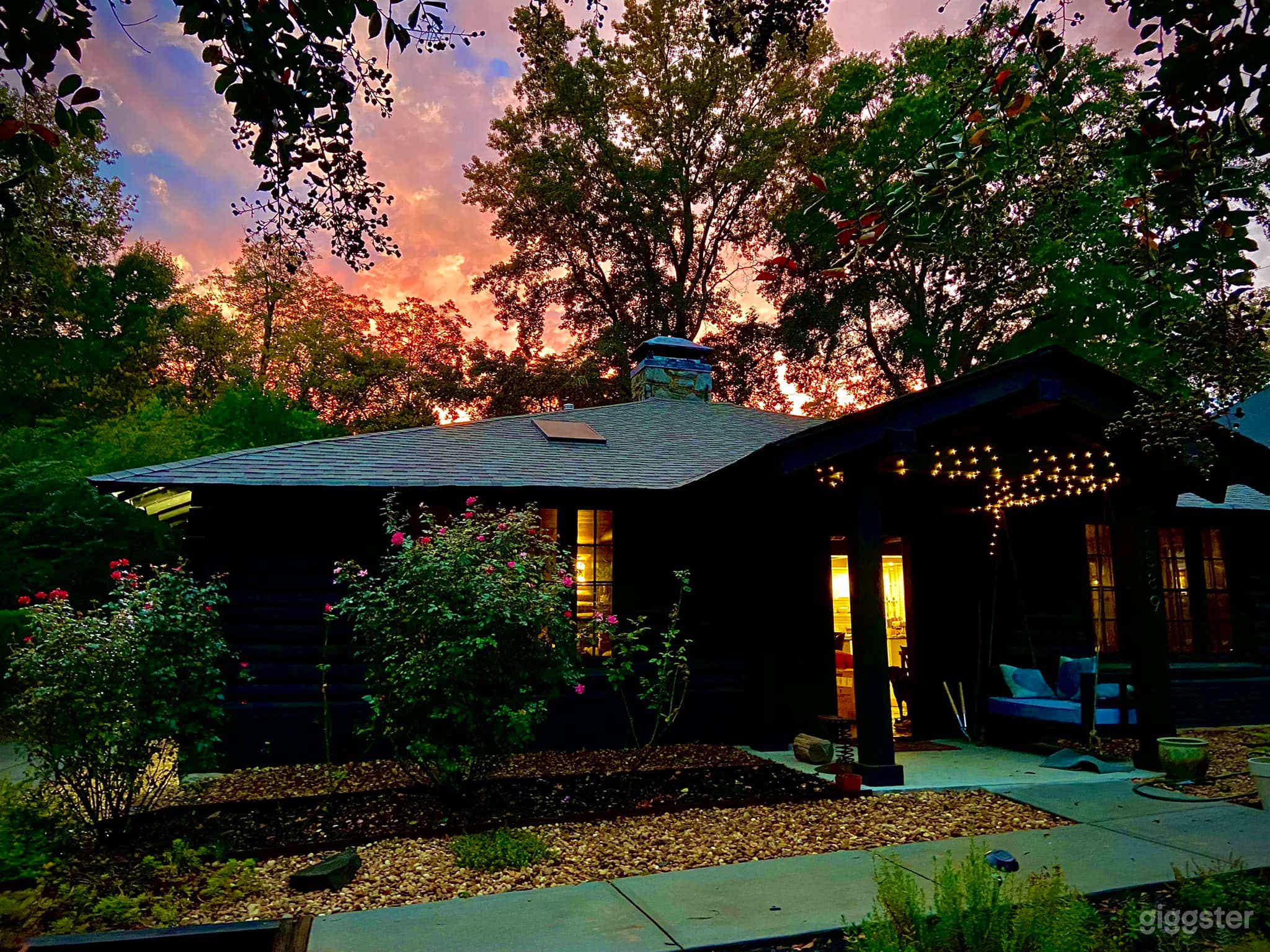 Log Cabin from outside