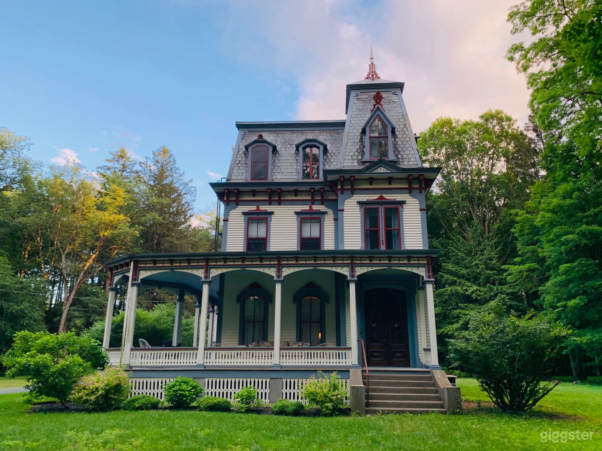 Second Empire Victorian Mansion &amp; Barns Photo 1