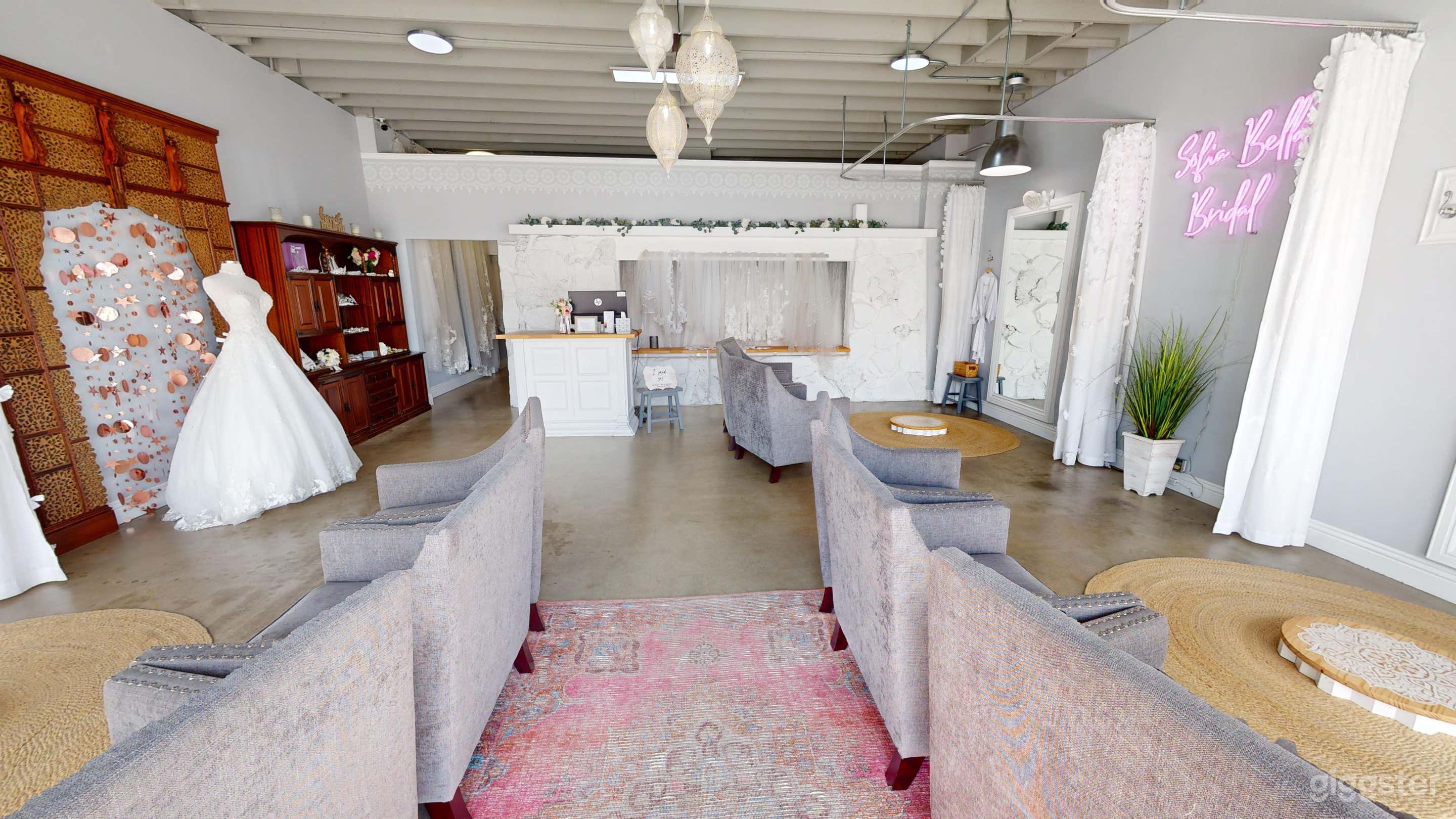 Luxurious Bridal Boutique Shop Photo 1