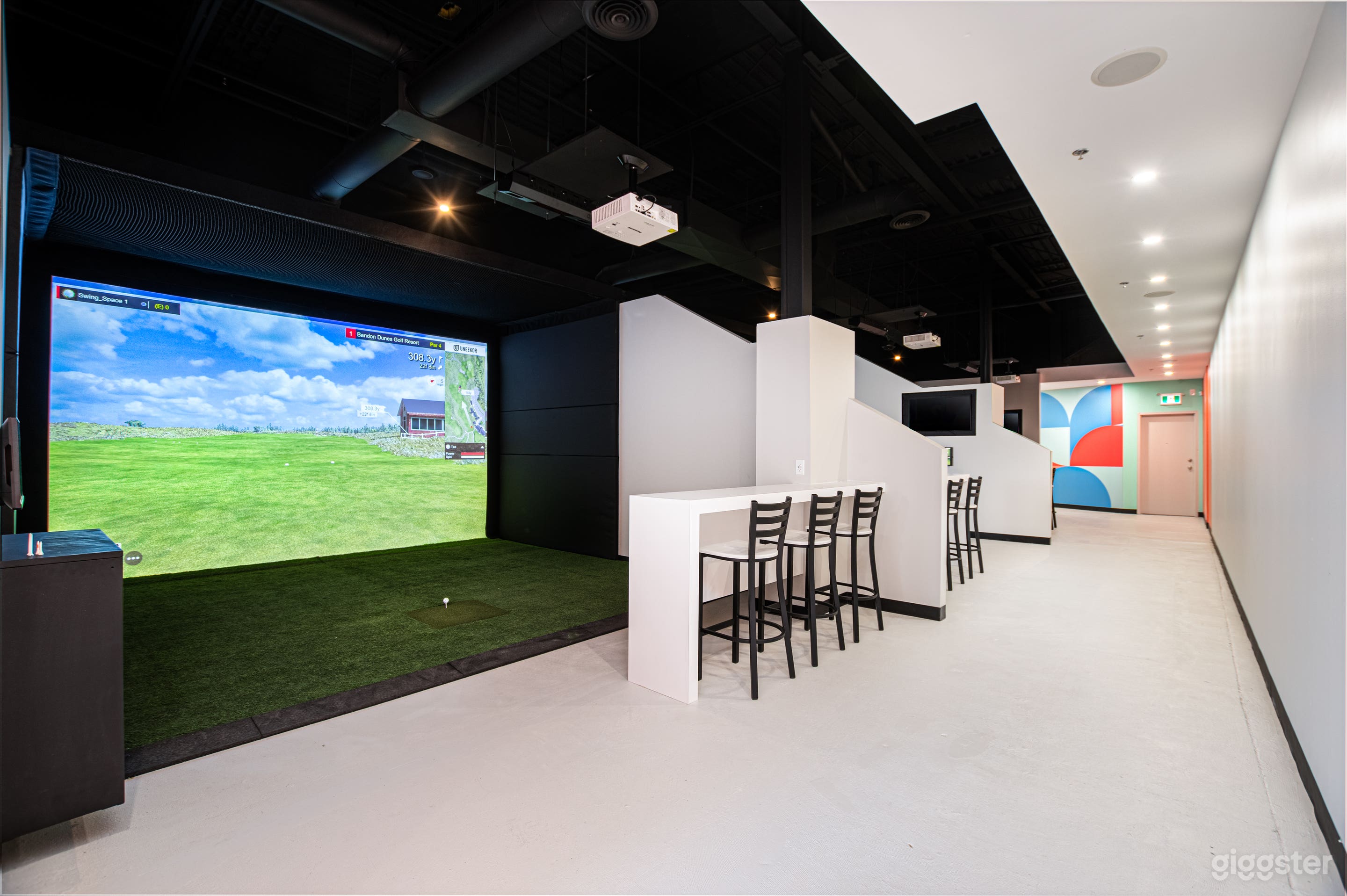 Immersive Indoor Golf Simulator  Photo 1