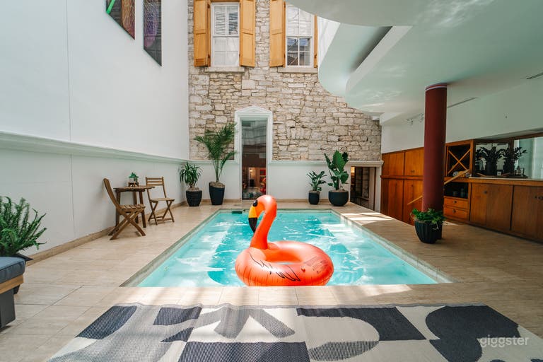  Le Graeber | Manoir de la 6th St avec piscine intérieure 