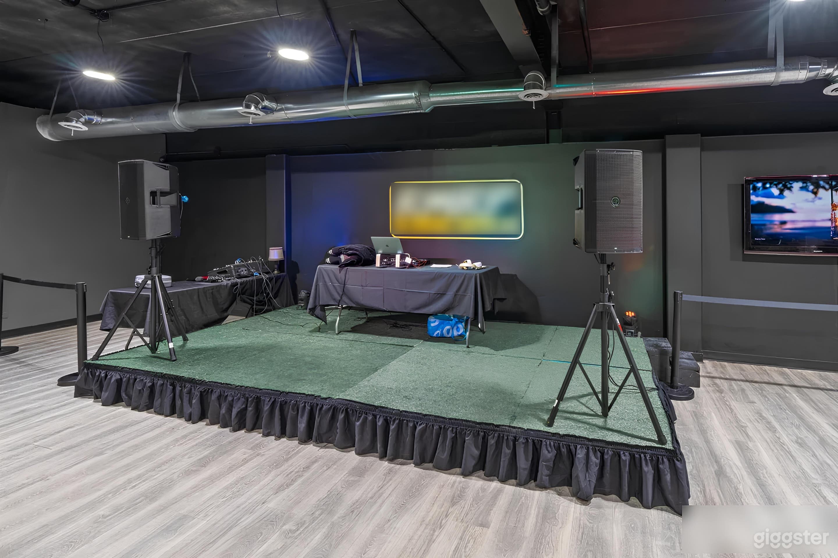 Stage & Studio Space with Lighting & AV | Aurora Photo 2