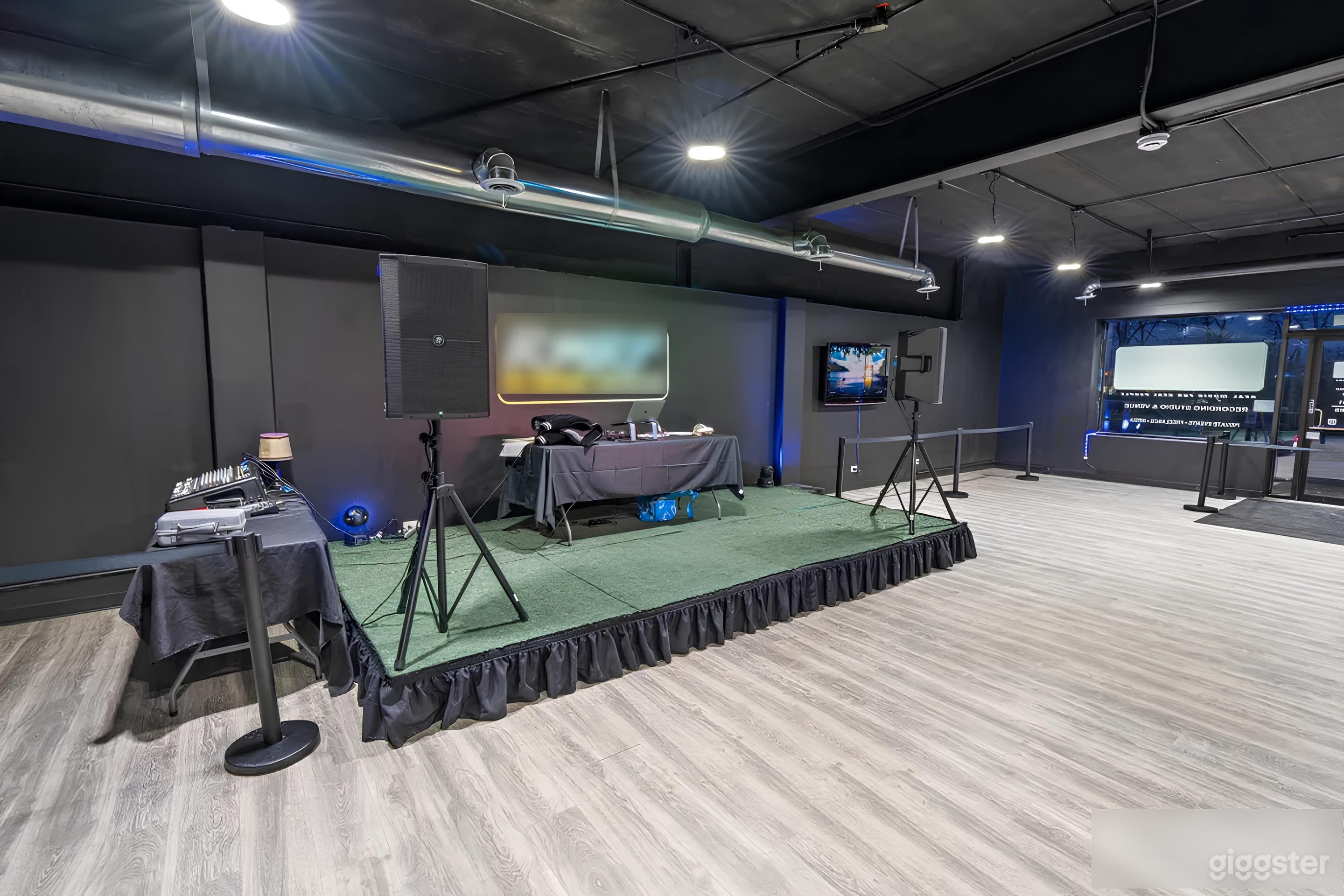 Stage & Studio Space with Lighting & AV | Aurora Photo 1