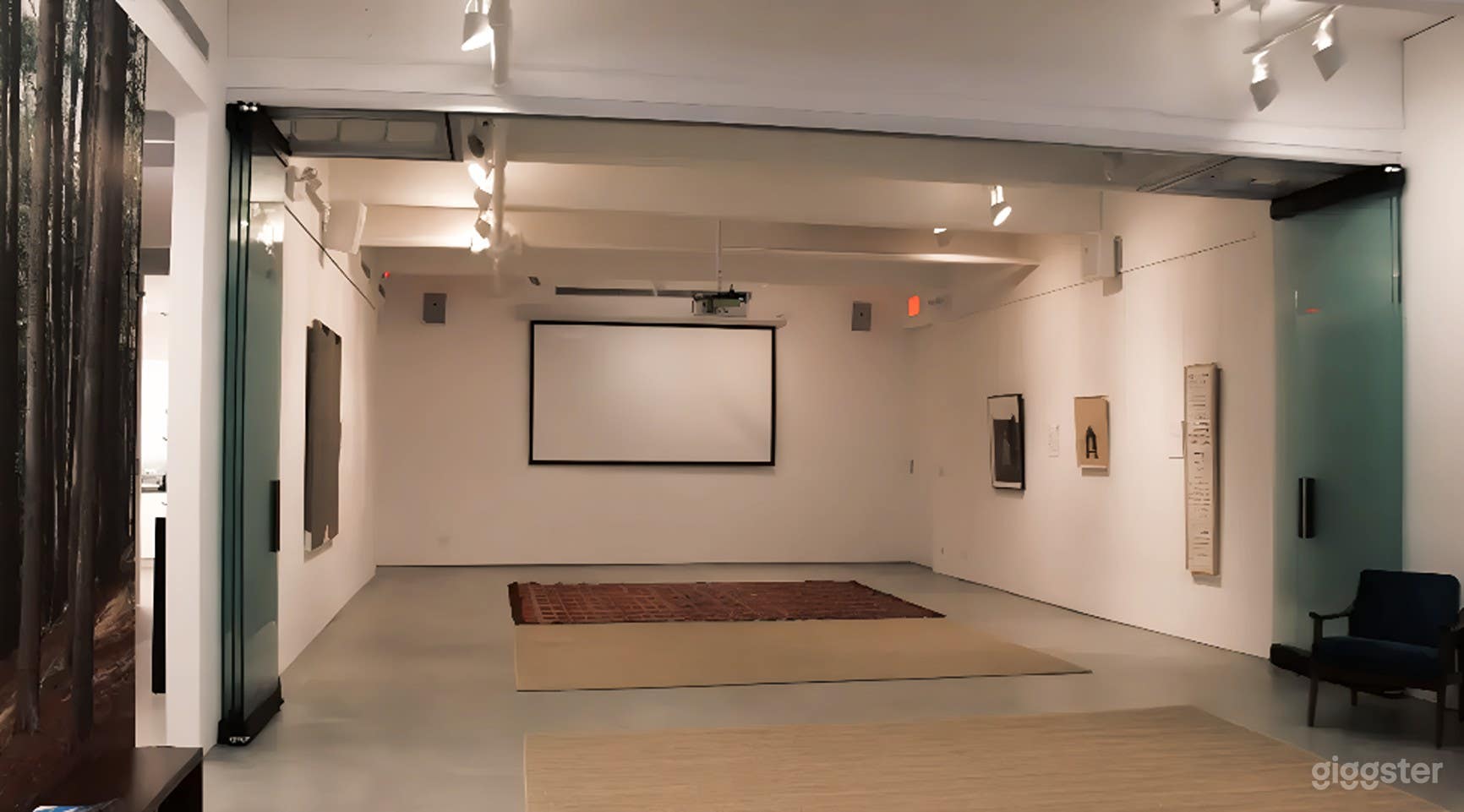 open gallery space