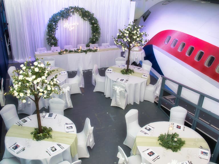  UK's Original Real Boeing 747 Converted to a Flight Simulator Based in Manchester 