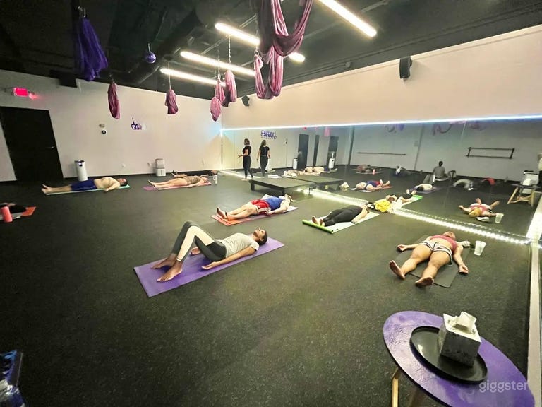  Aerial & Hot Yoga Studio in Med Center Houston w/ Parking 