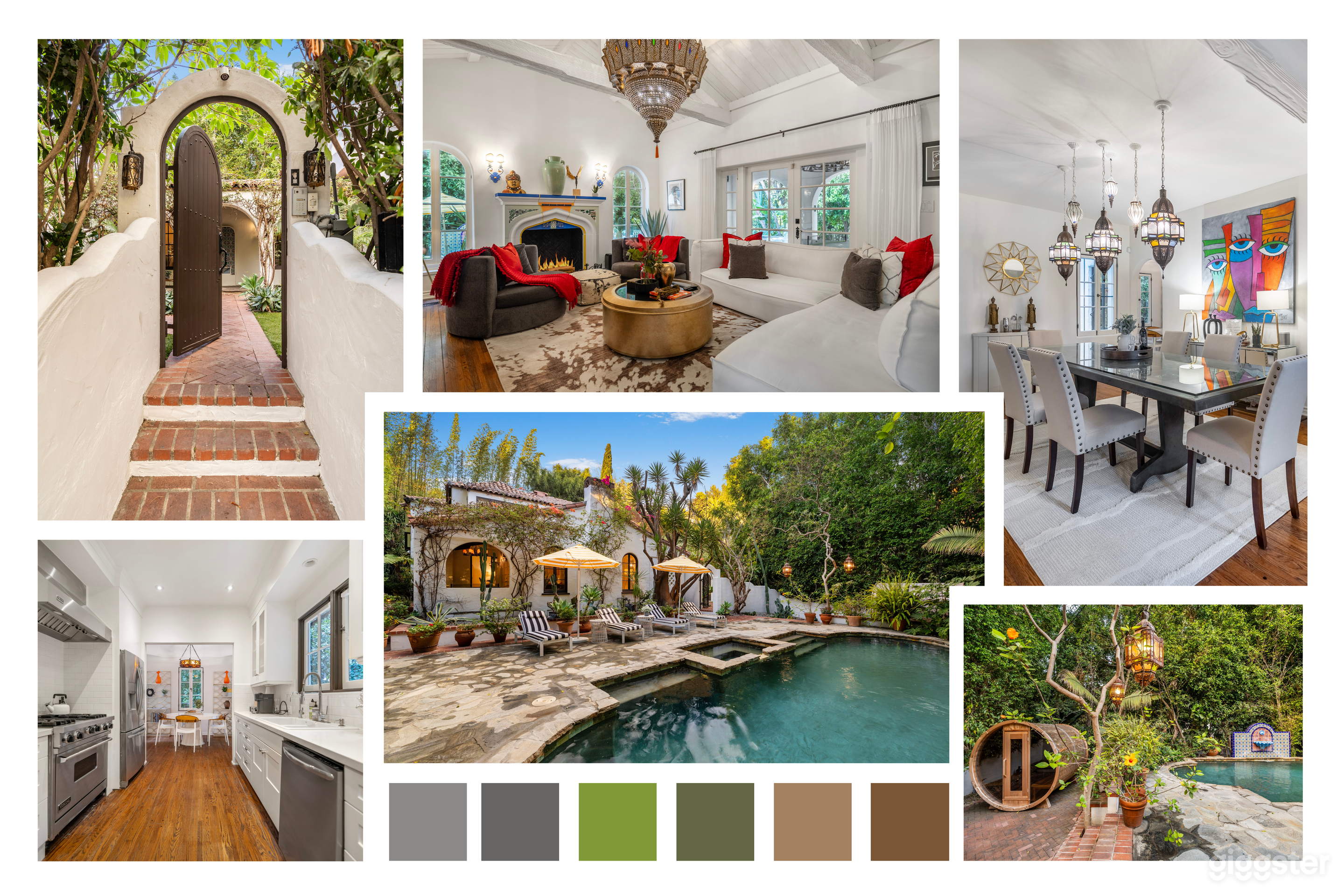 SECLUDED SPANISH VILLA WITH ARCHES, POOL &amp; LUSH GARDENS Photo 1