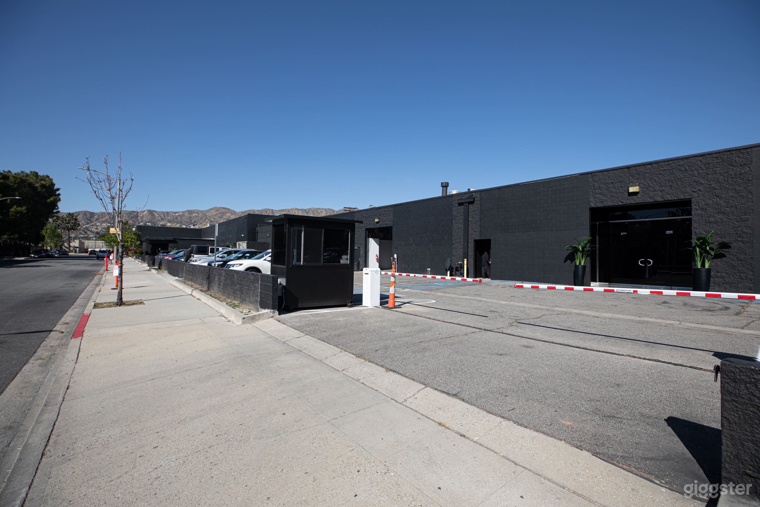 Guard Gated Entrance