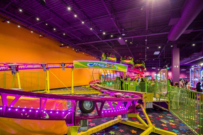  Carson's Arcade with Games, Rides, and Themed Dining Rooms 