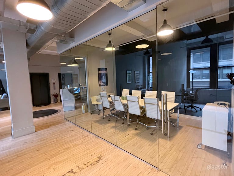  Conference room is glassed-in for your privacy 