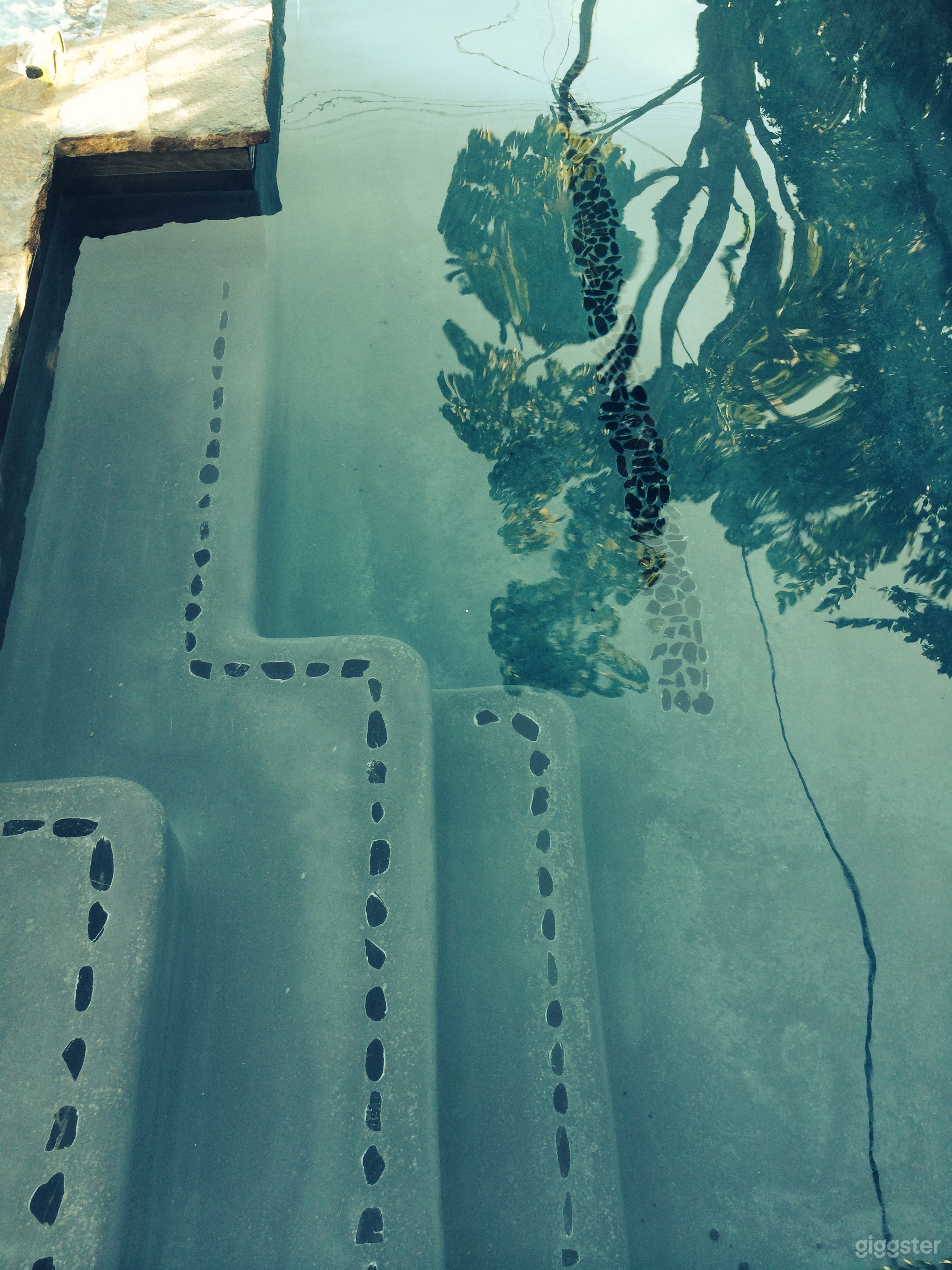 Step into the luxuriously heated lap pool