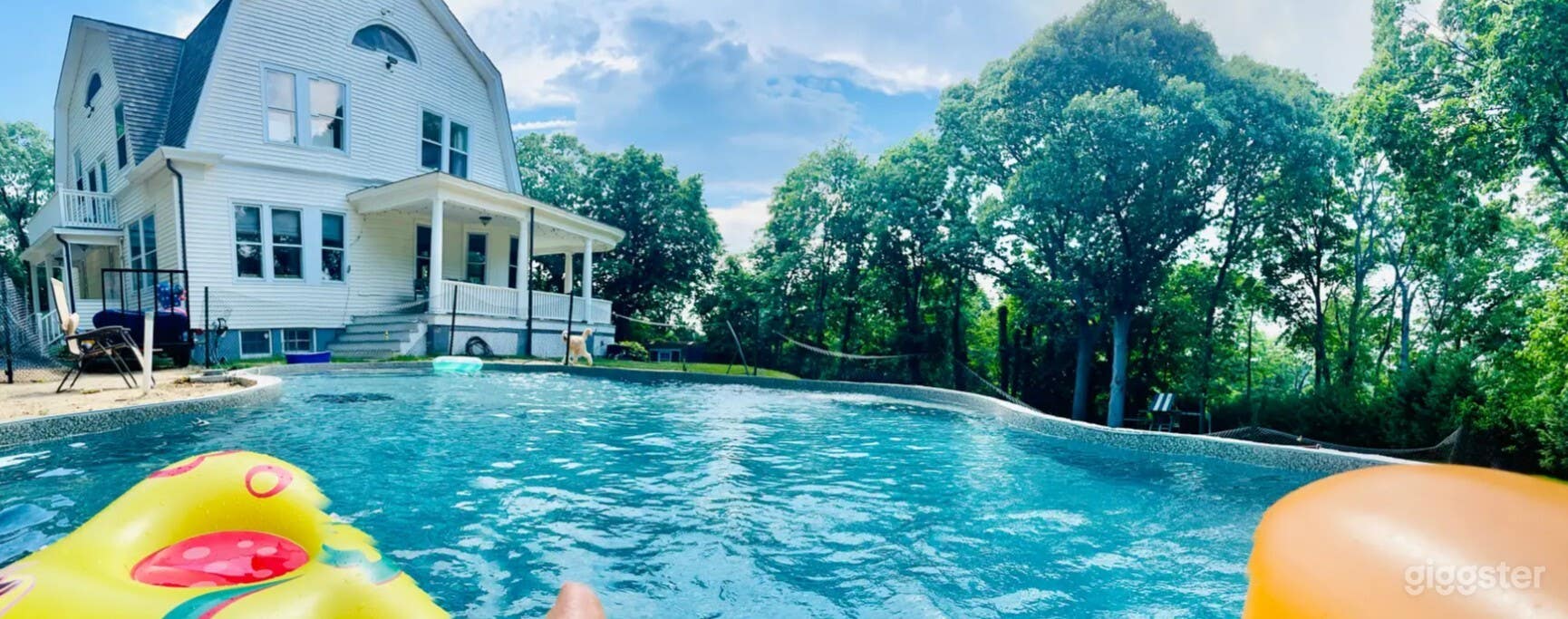 Elegant Victorian Poolside Escape Photo 1