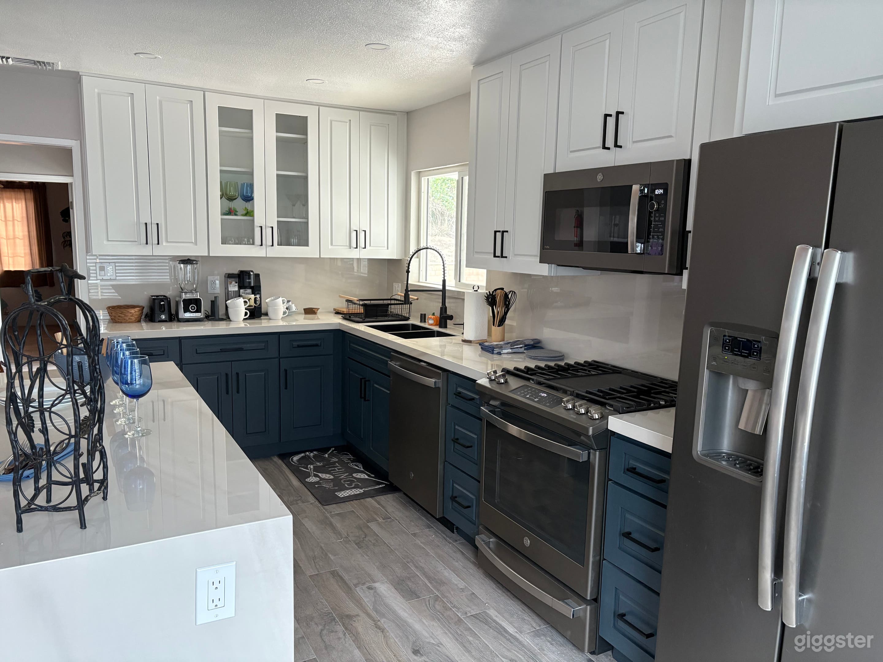 Newly remodeled kitchen