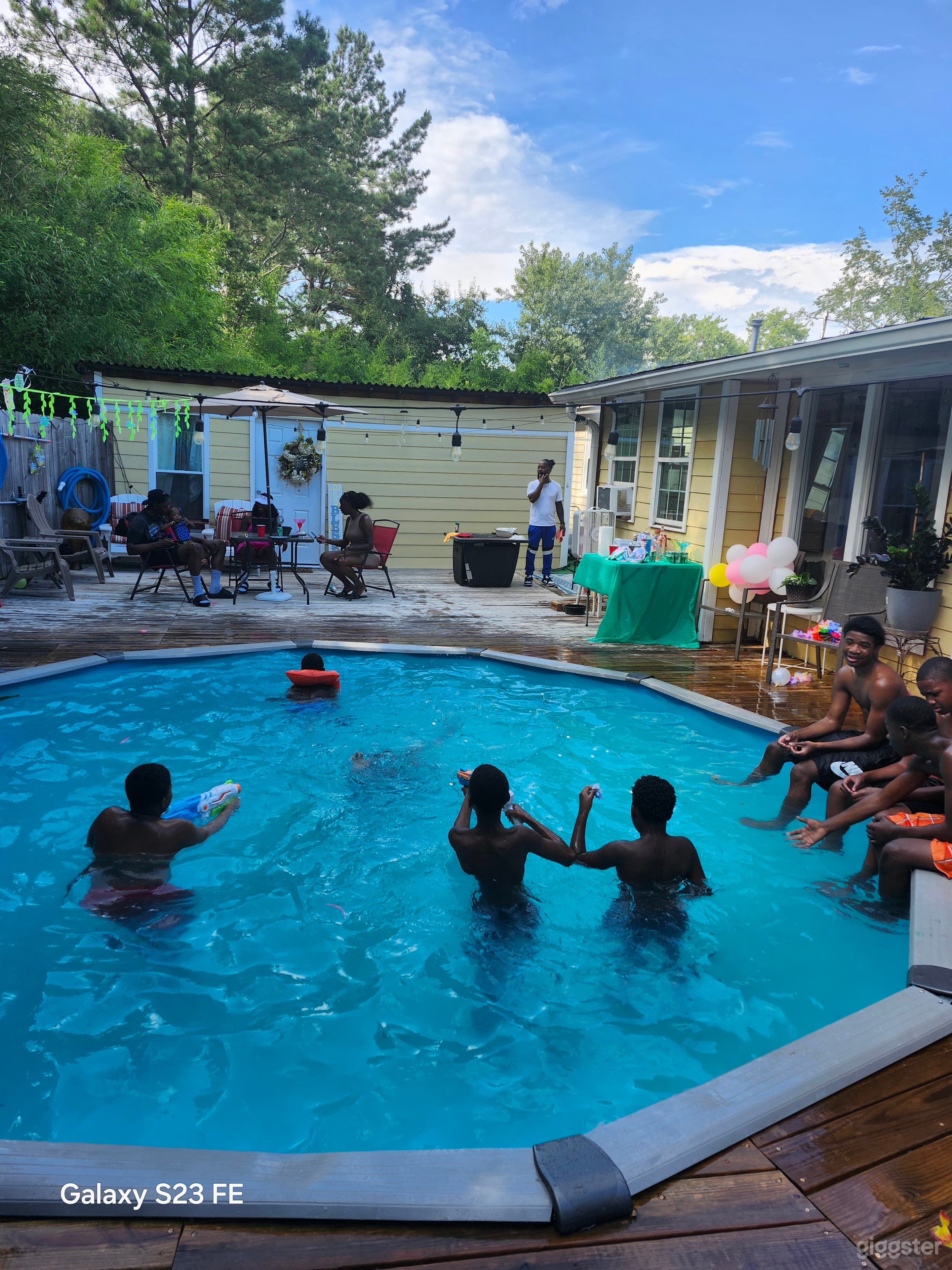 Little Yellow Oasis Pool Photo 1