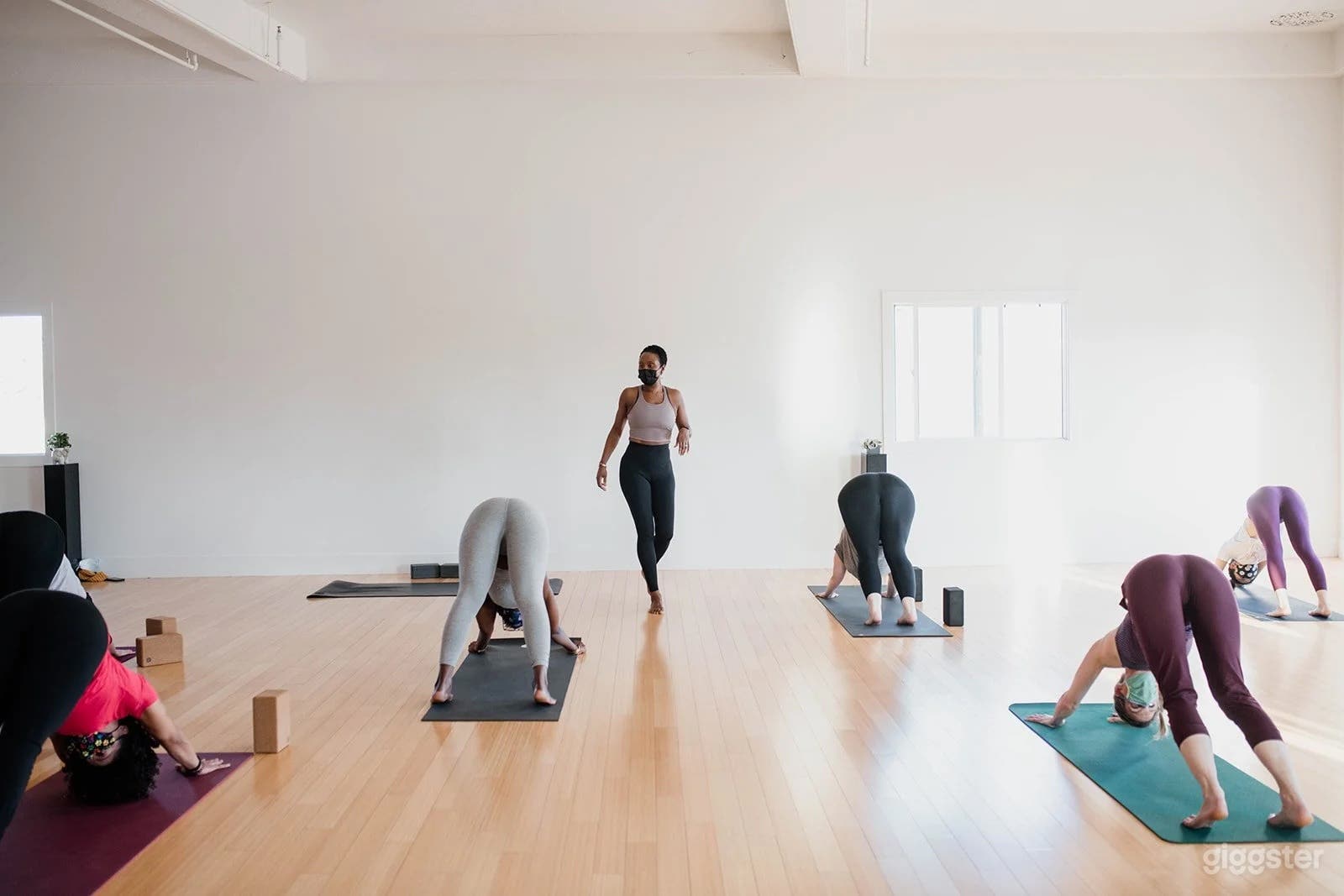 Minimal, Spacious, Light Filled Yoga Studio Photo 3