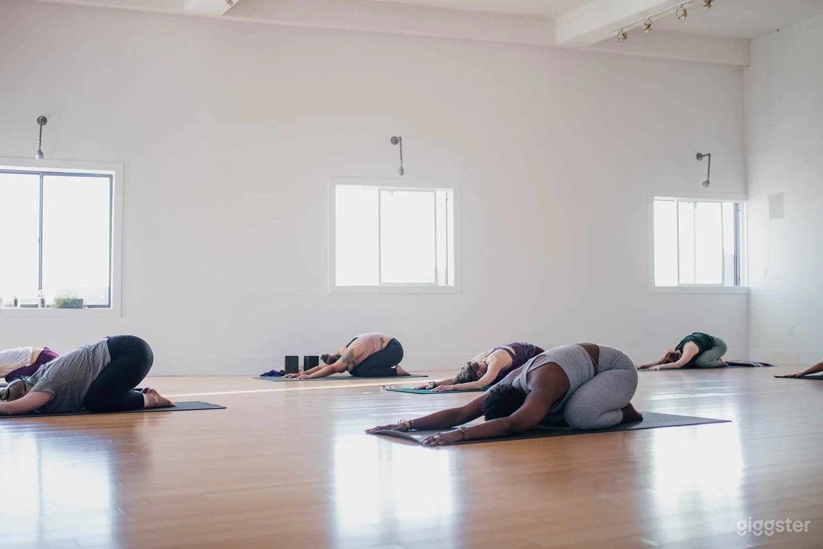Minimal, Spacious, Light Filled Yoga Studio Photo 2