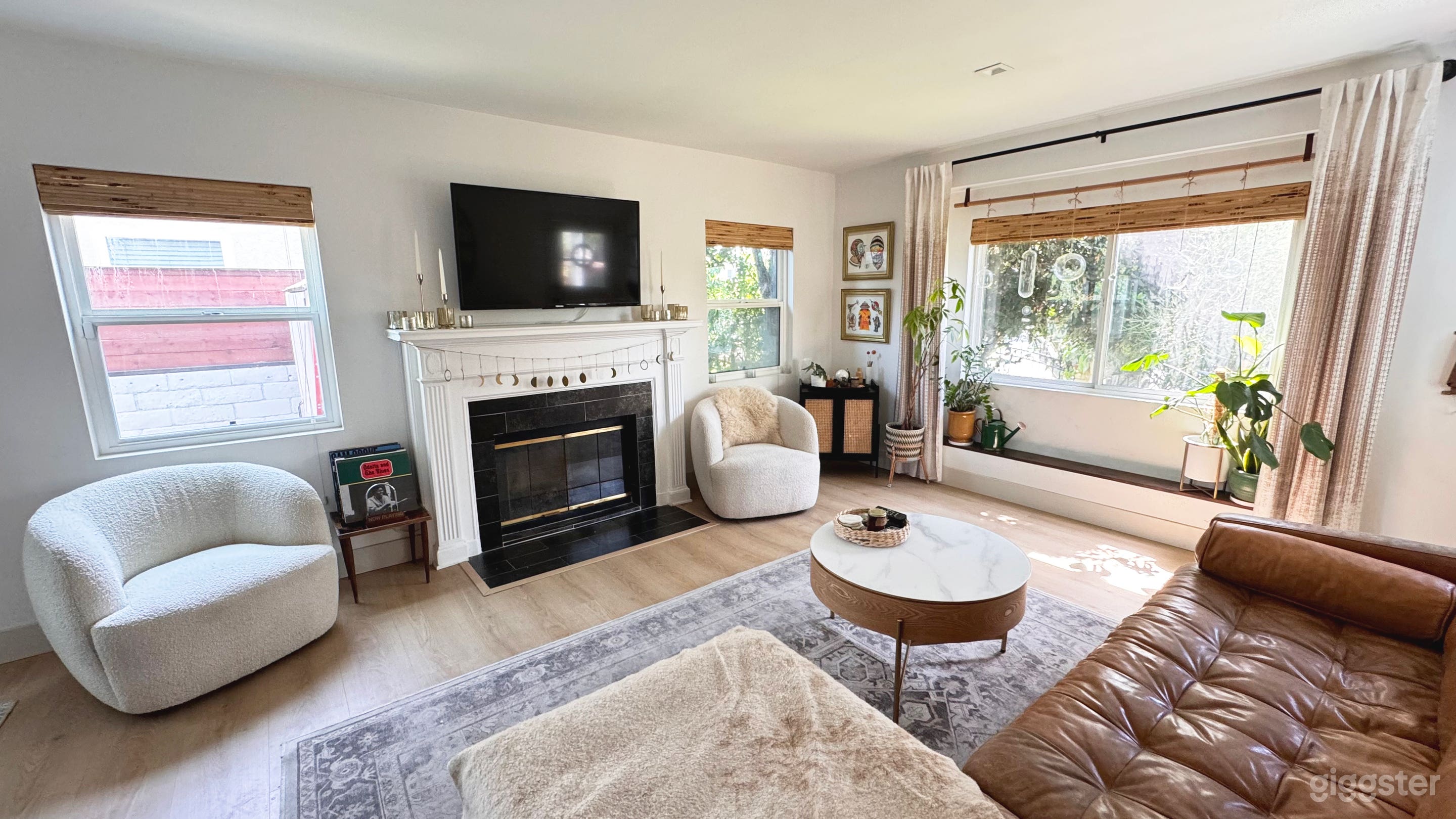 Living room, view towards window