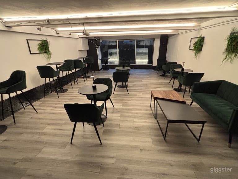  Modern and Cozy 2-Level Venue 