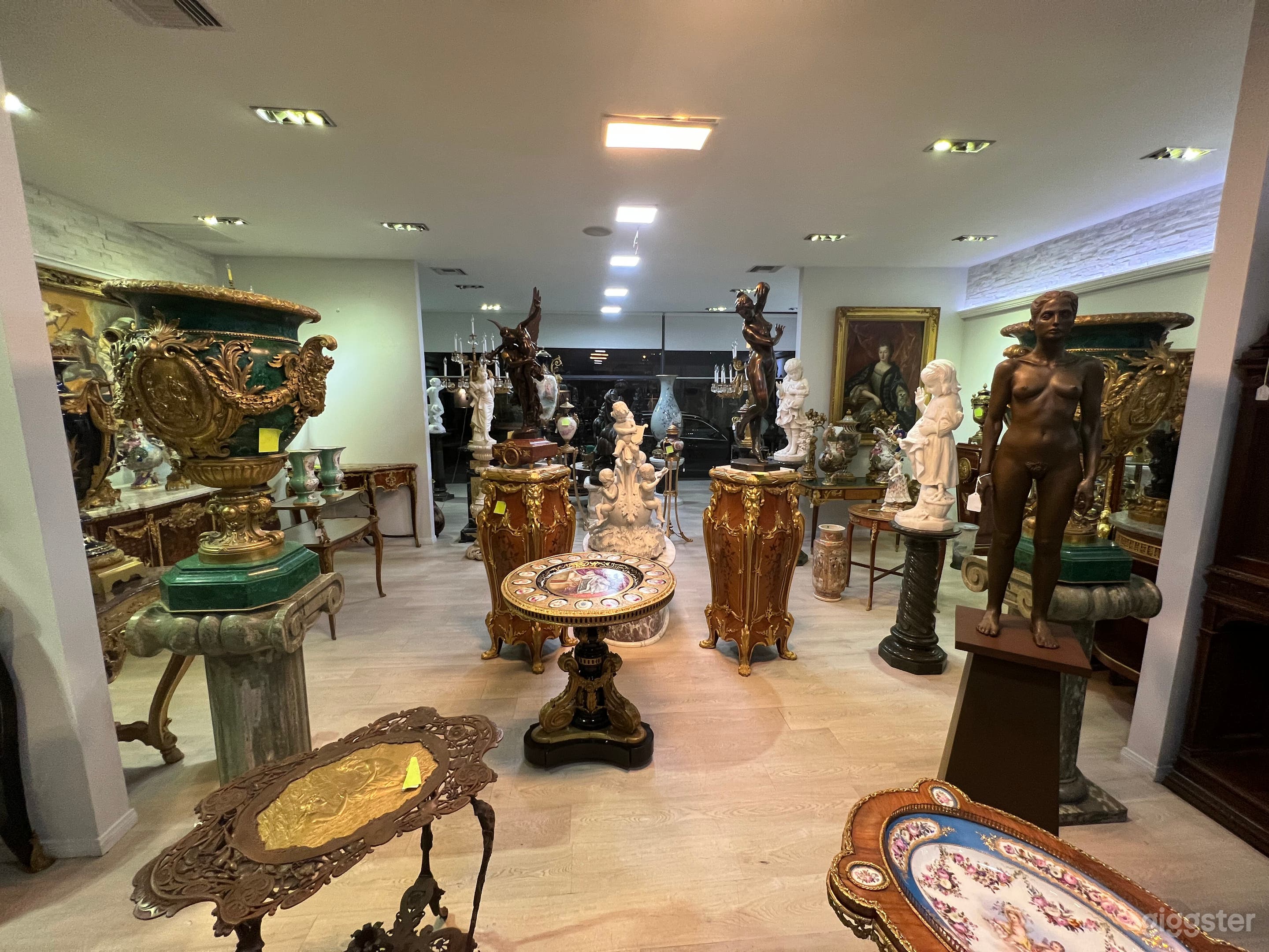 Antique Gallery with Fabulous Items. We can move items to your liking and space thats needed 