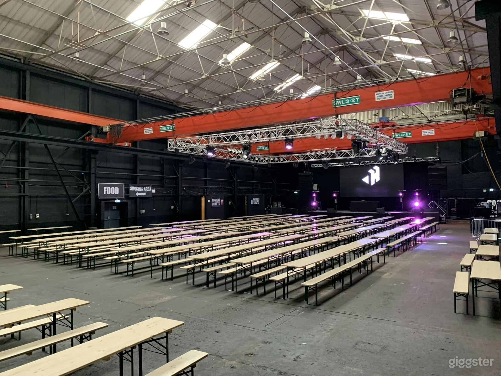 Massive Industrial Warehouse Event Venue for 2,000 Guests Photo 1