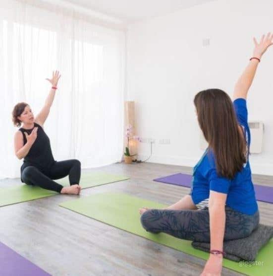   First Floor Yoga Studio for Meditation 