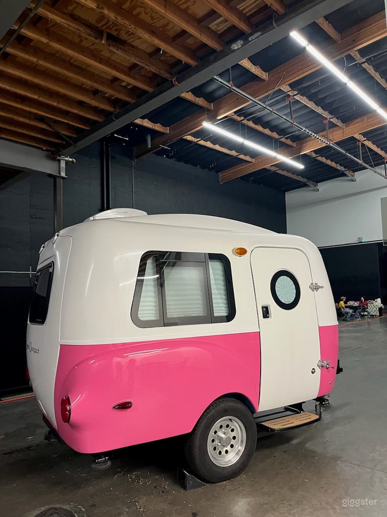  Wrapped in pink for Alana Energy Drink campaign 