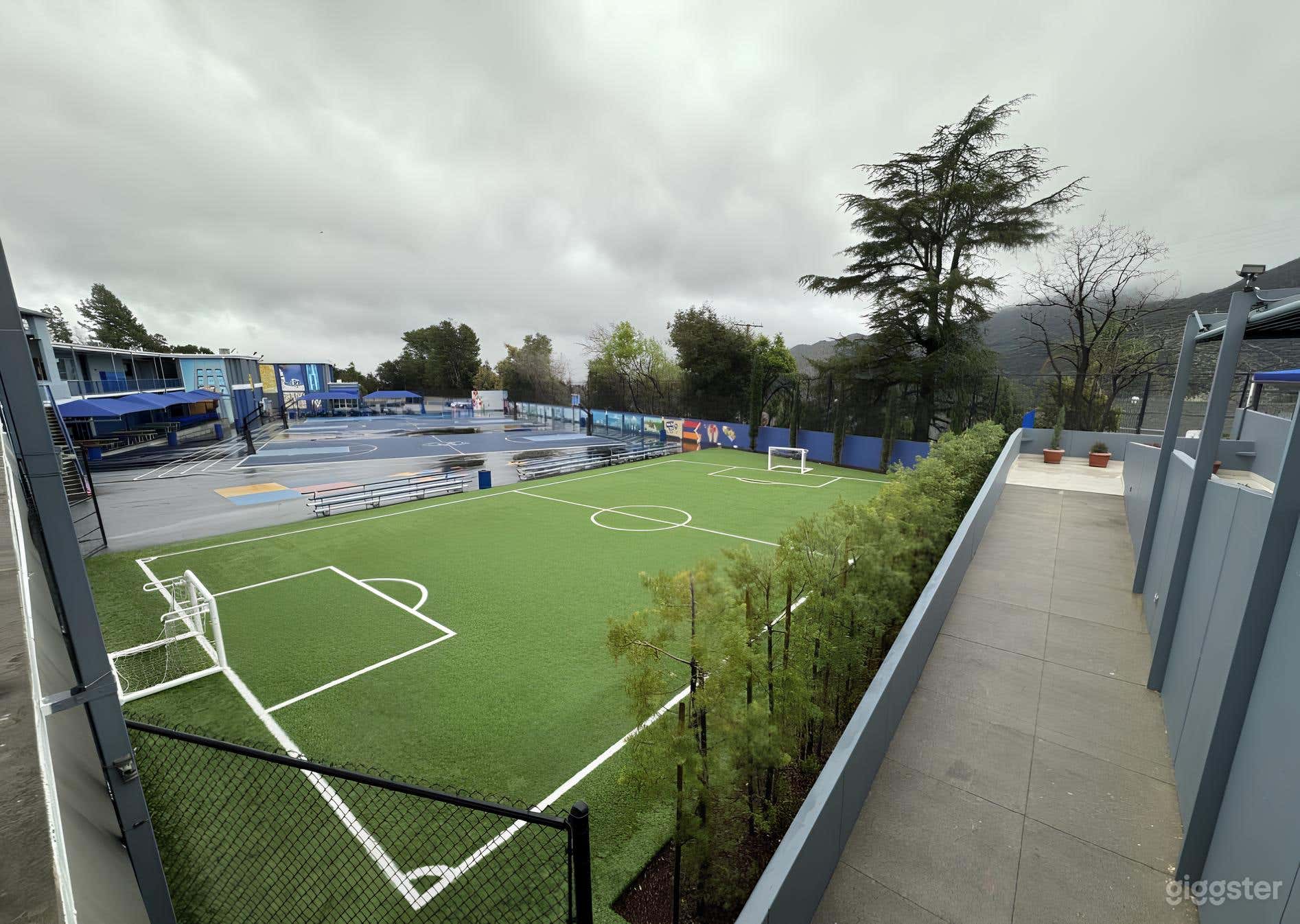 Open Highschool Soccer Field Photo 2