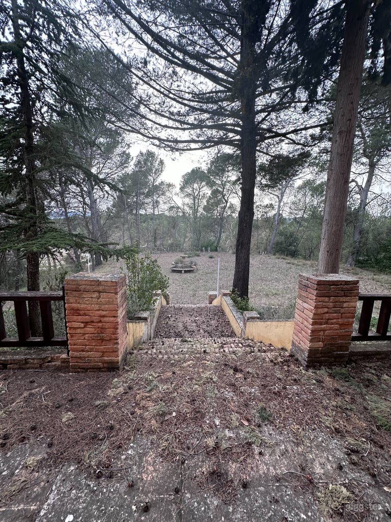  Villa histórica cruda con entorno de bosque de pinos y terrenos 