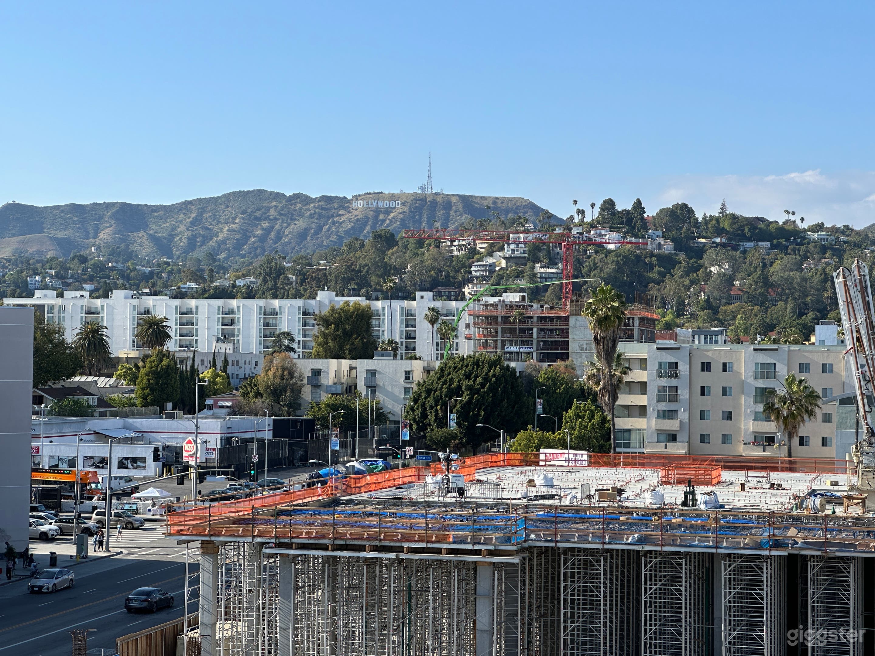 View of the Hollywood Sign