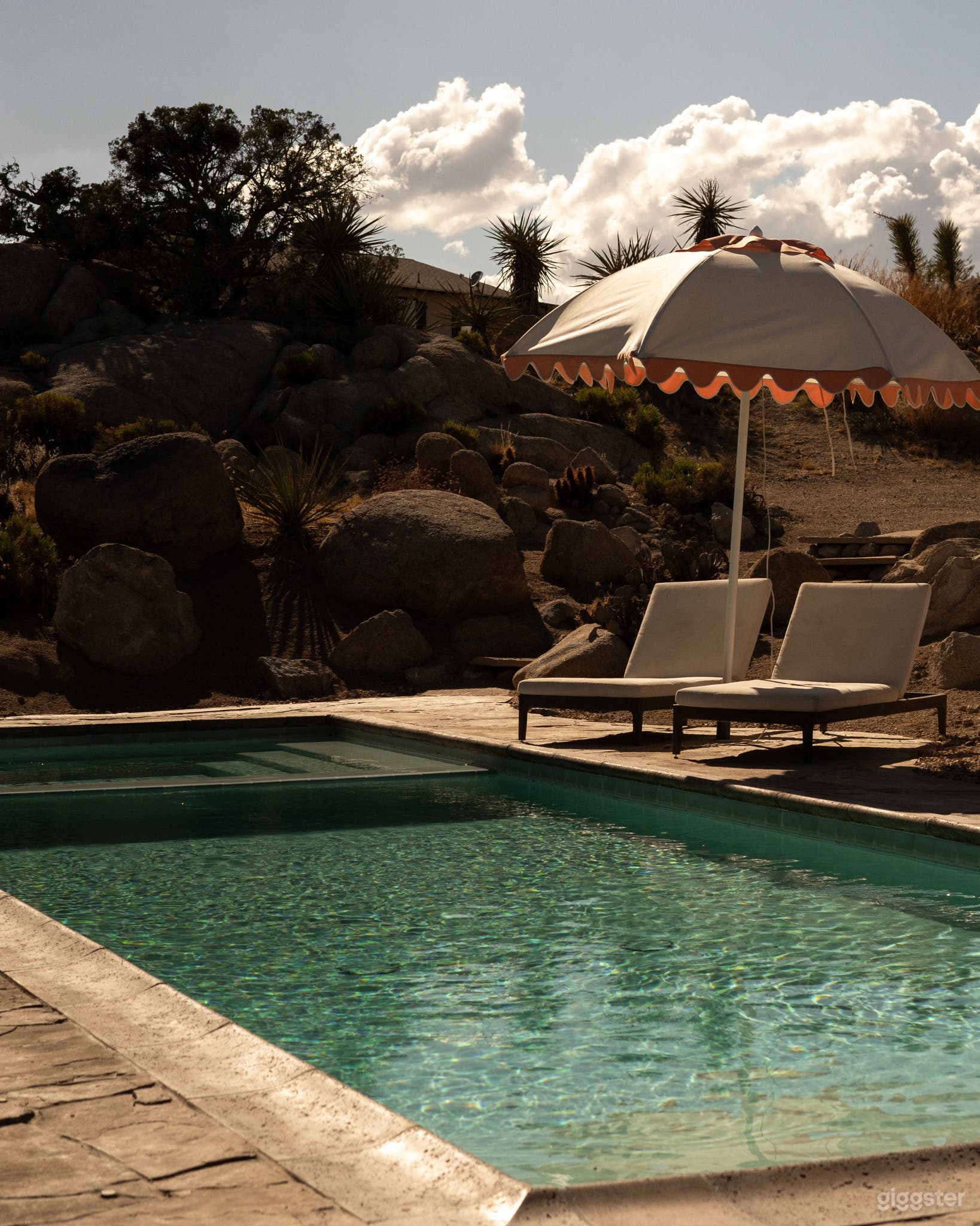 Lux Outdoor Pool - Joshua Tree Spanish Hacienda Photo 3
