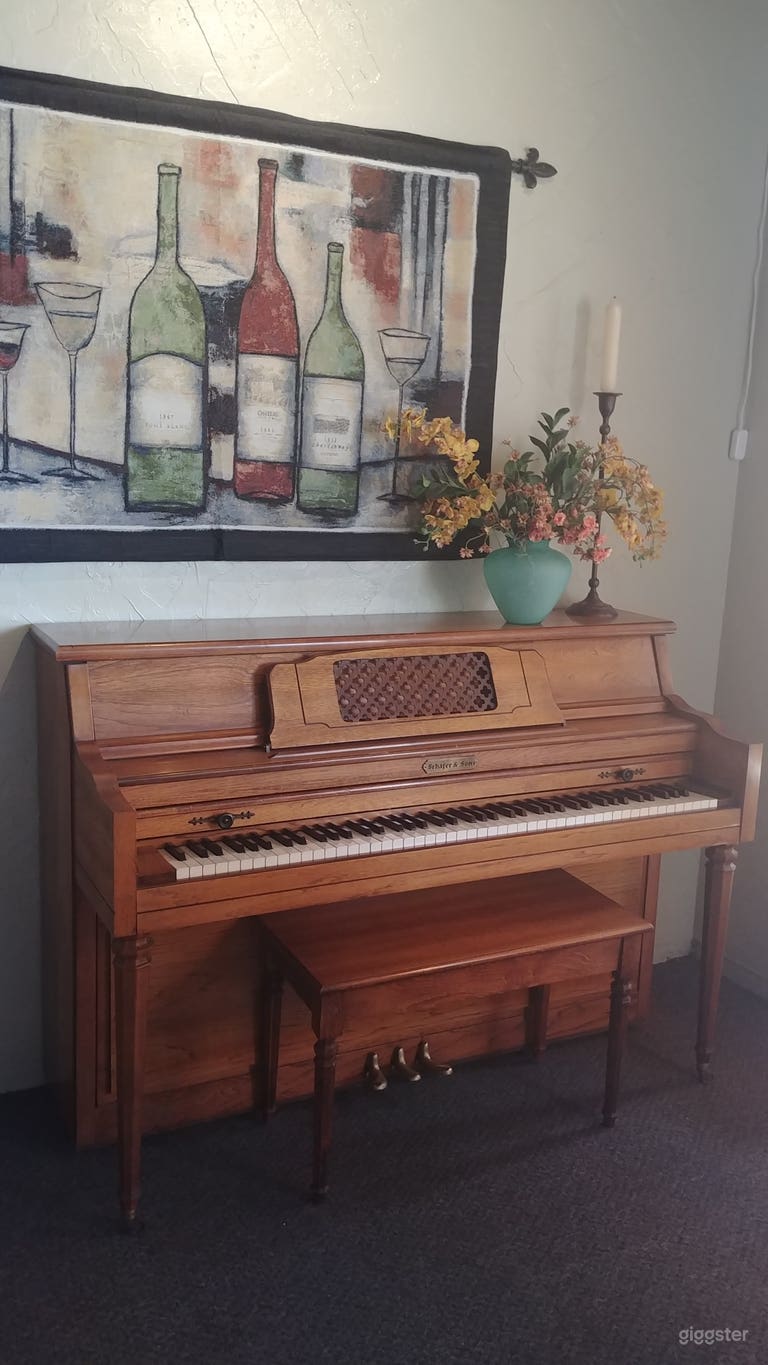  Piano in front section of Desert Fox Bar 
