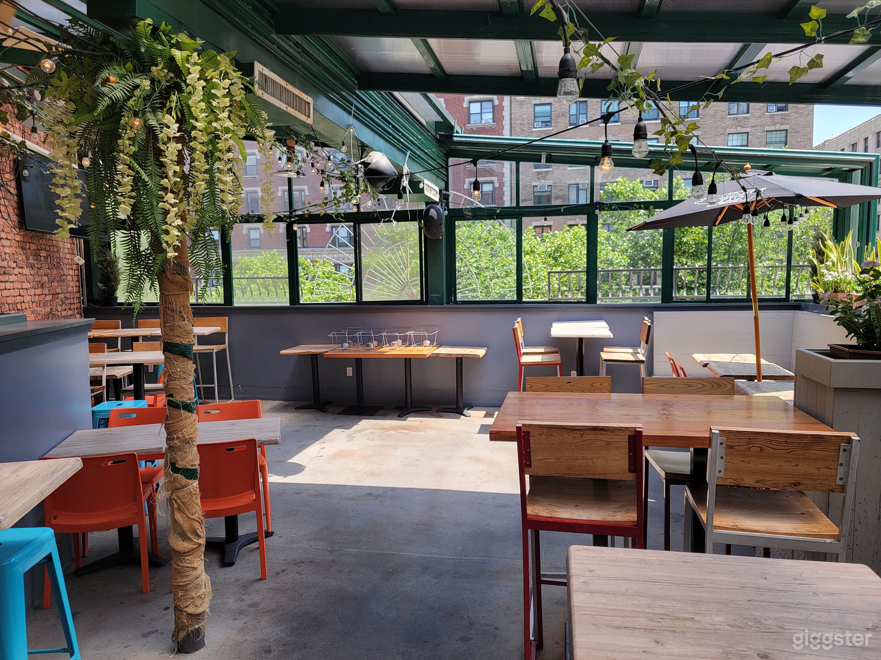 Rooftop in a Neighborhood Restaurant Photo 3