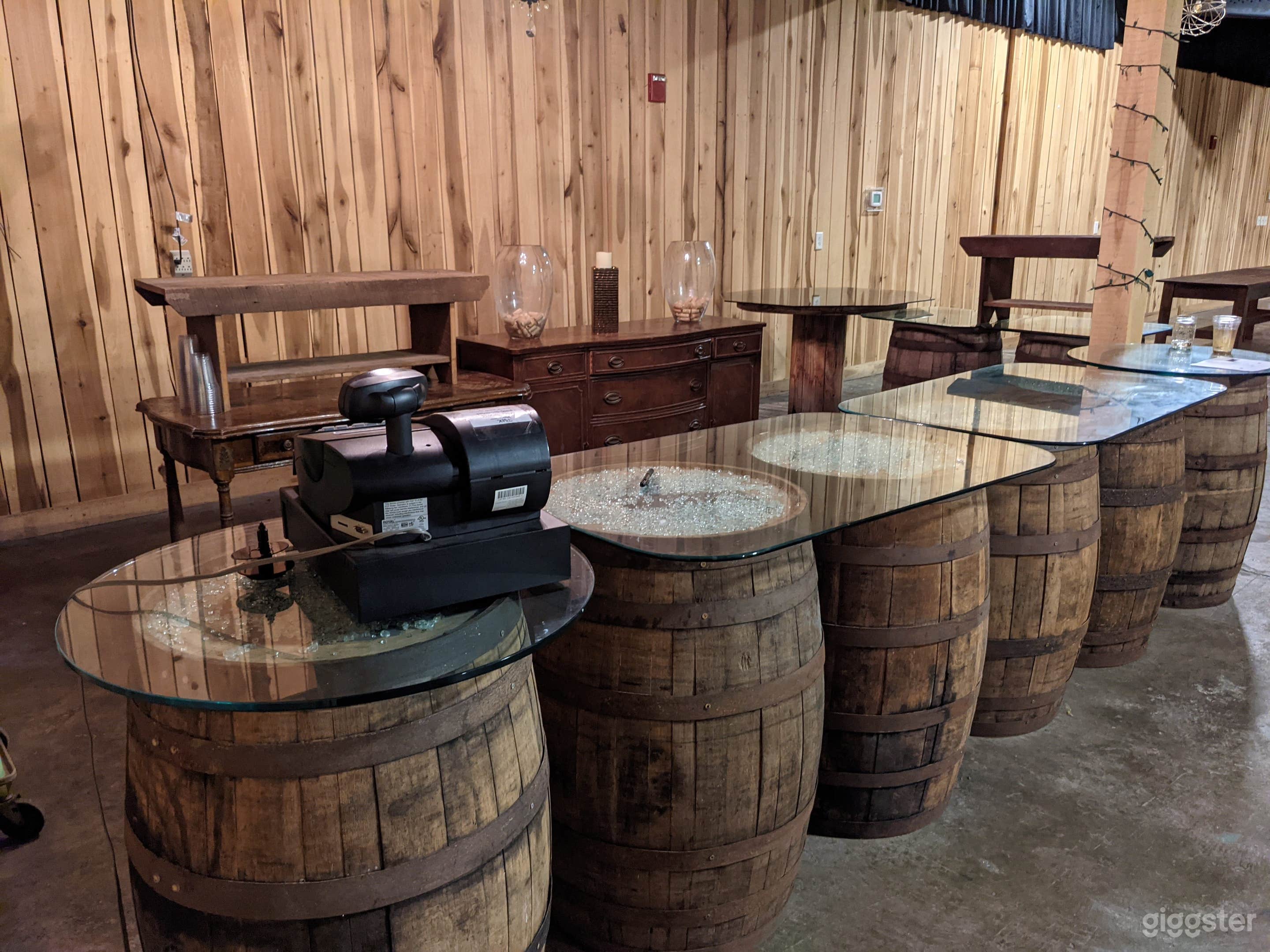 Barn Style Ballroom, Climate Controlled, Gallatin Photo 3