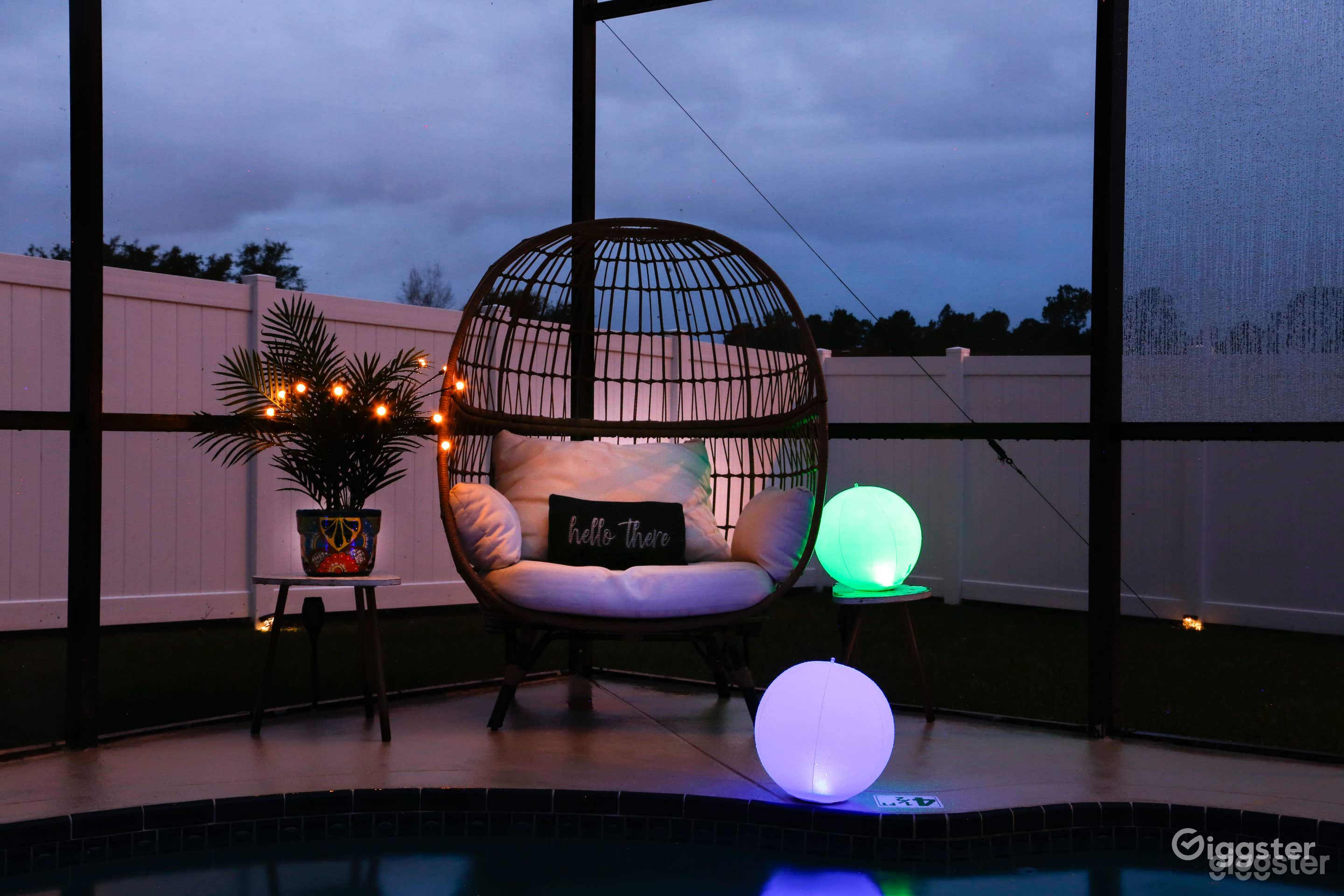 Glow up Party Private Pool Photo 1