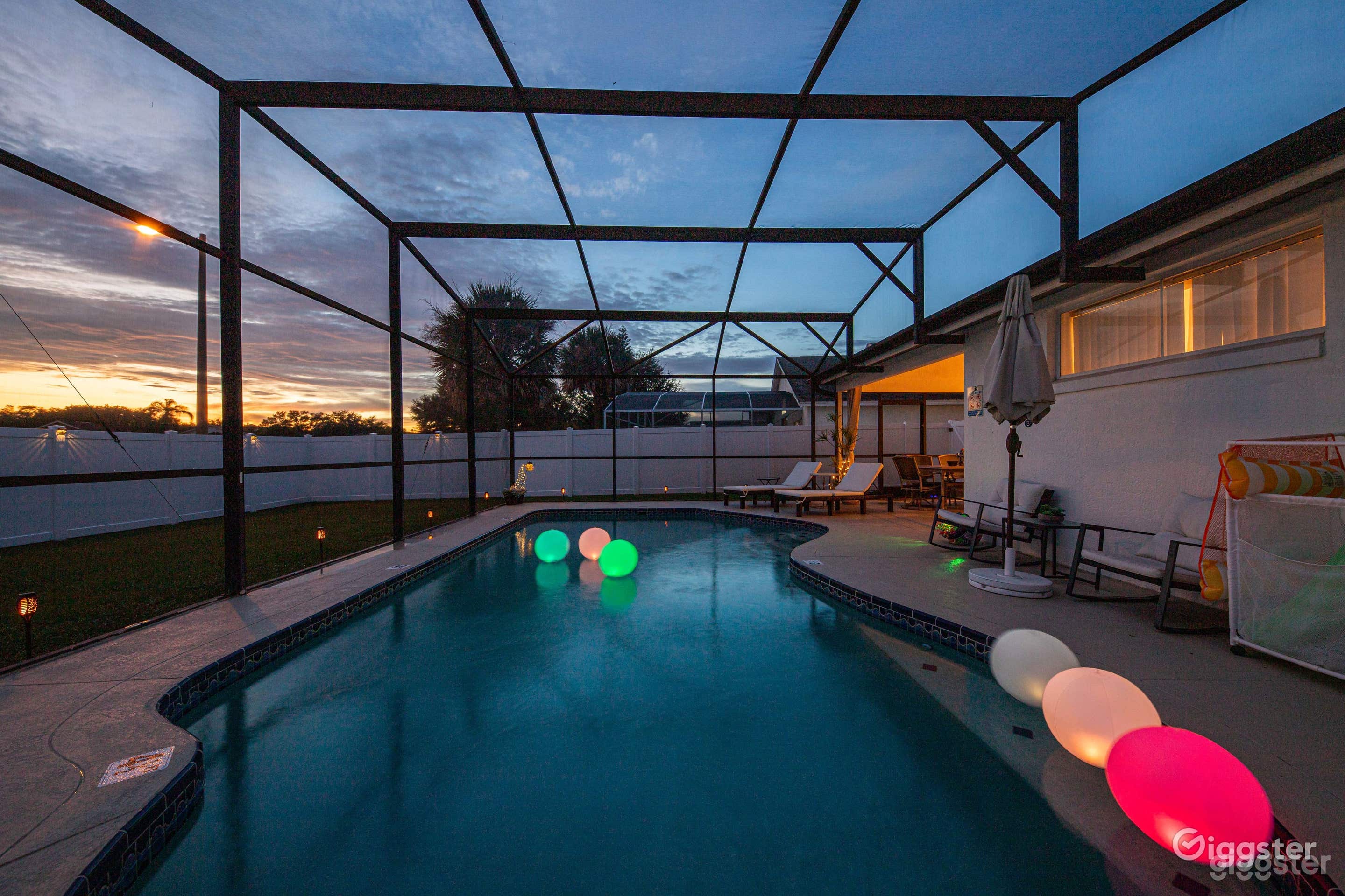 Glow up Party Private Pool Photo 4