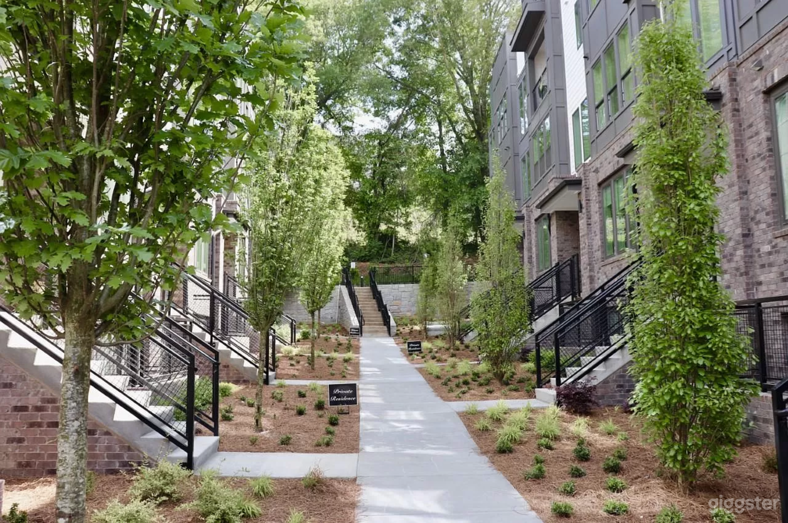 Walkway to Beltline trail 