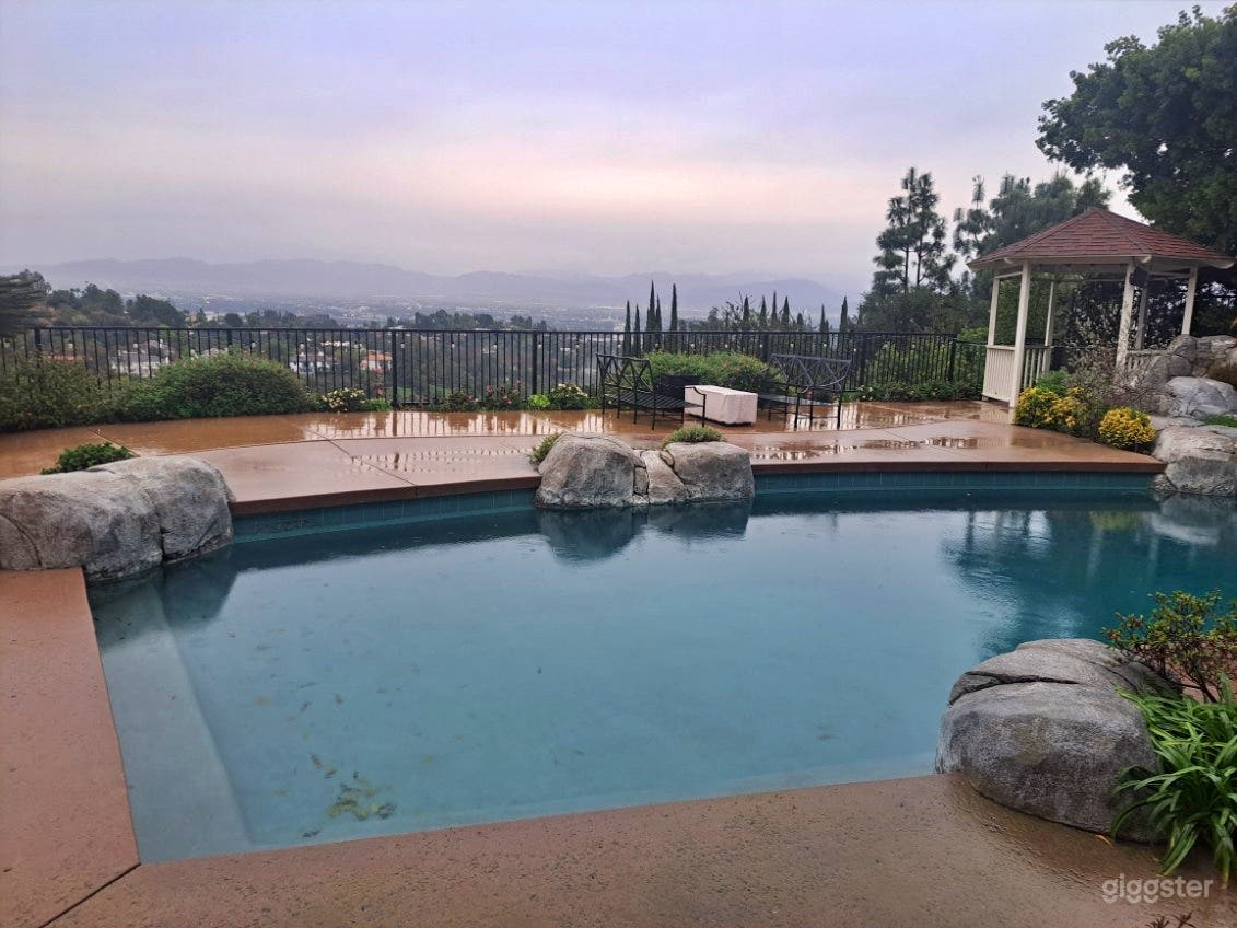 Pool, Spa and Gazebo with Scenic Views Photo 1