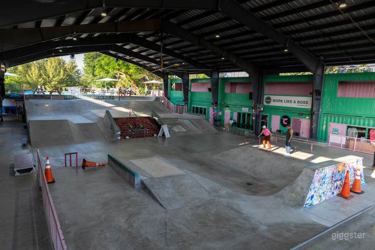  Miami Indoor Skatepark + Graffiti Plaza - Full Venue 