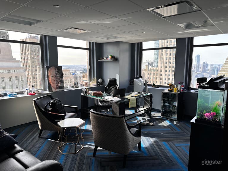  Bureau exécutif avec vues incroyables sur NYC 