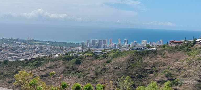  Back yard over looking amazing view at 1100 feet! 