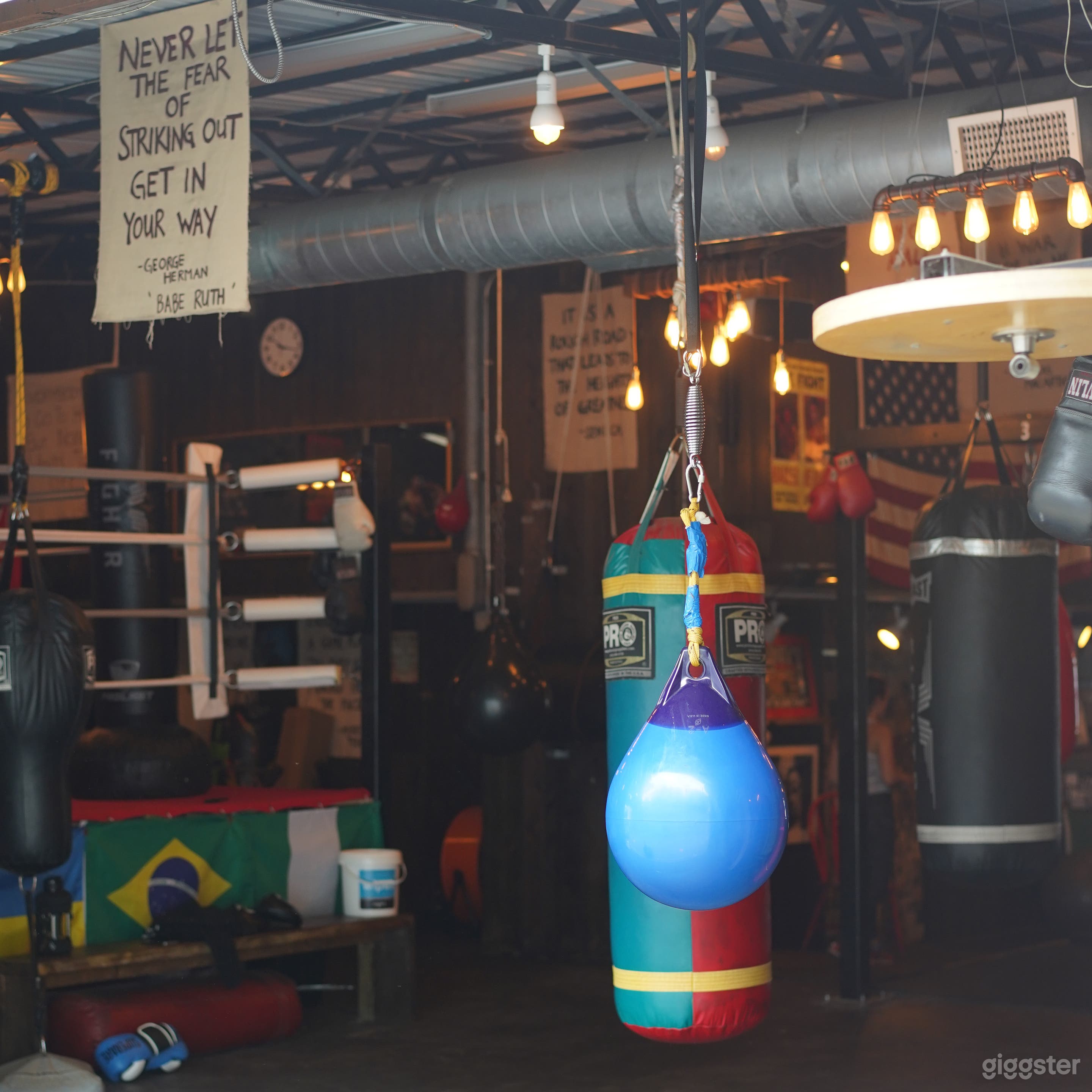 Vintage Boxing Gym Photo 1