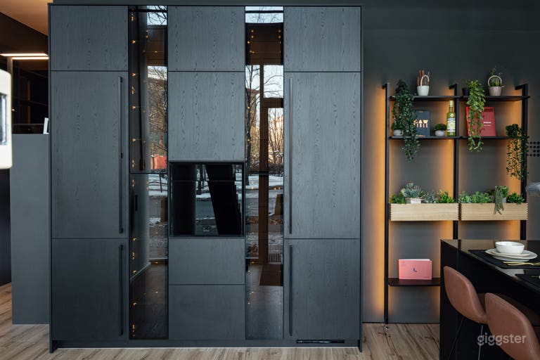  Moderner italienischer Küchen-Showroom mit schlankem Design 