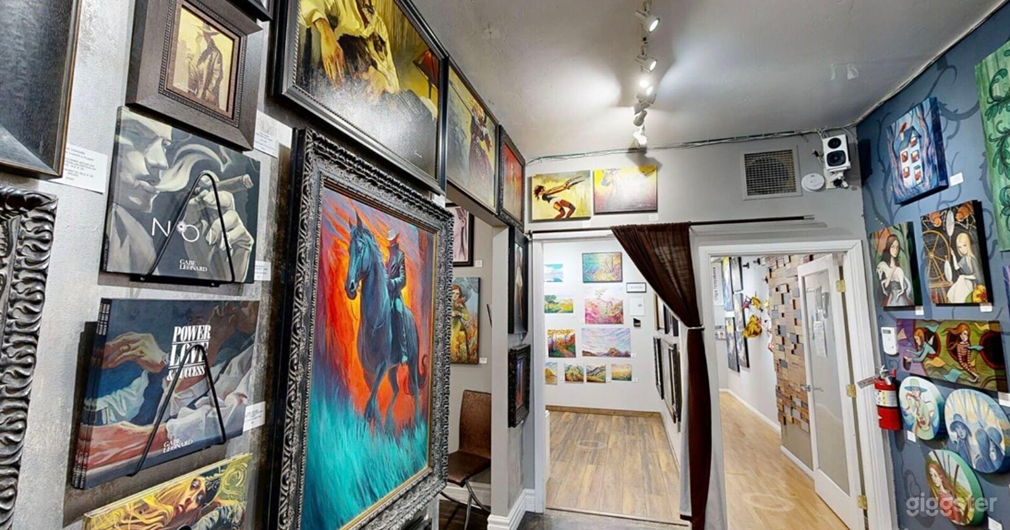 Large art gallery, studio complex, and bar Photo 2